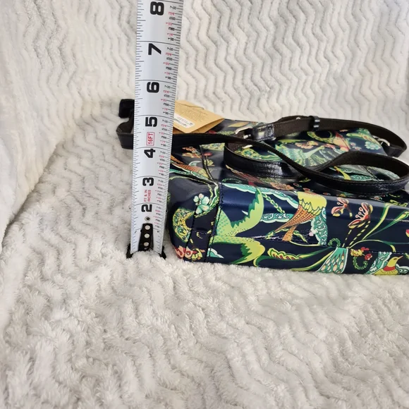 Patricia Nash Vibrant Rare 10th Anniversary Birds of Paradise NWT Vintage - Picture 14 of 16